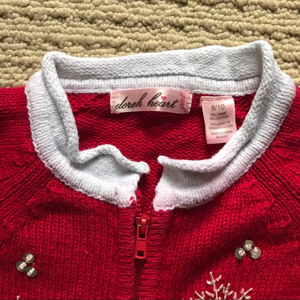 Worn Once! Derek Heart CUTE Christmas Sweater - Picture 3 of 4